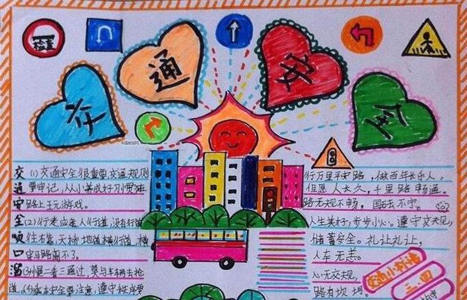 2021交通安全手抄報(bào)簡(jiǎn)單又漂亮